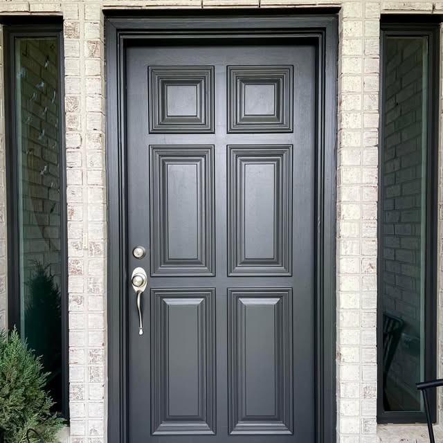 Custom entry door